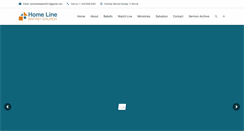 Desktop Screenshot of homelinebaptist.com